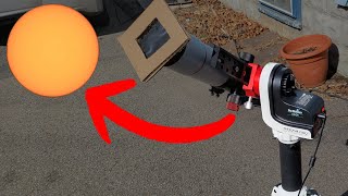 3 Ways to Track the Sun With the SkyWatcher AZGTi Mount
