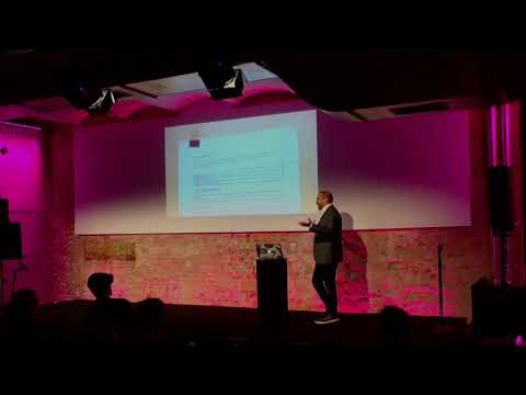 Shiv Malik from Streamr at the Berlin Conference