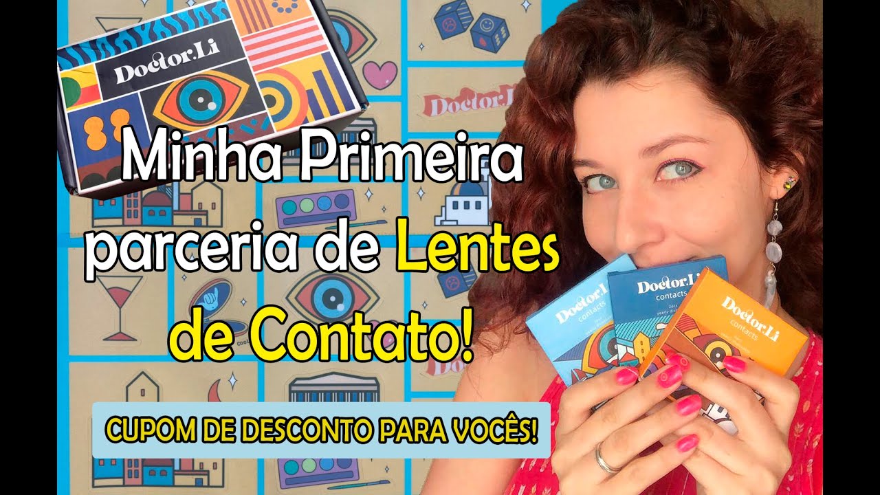 Unpacking Lentes de Contato - DTLEYE