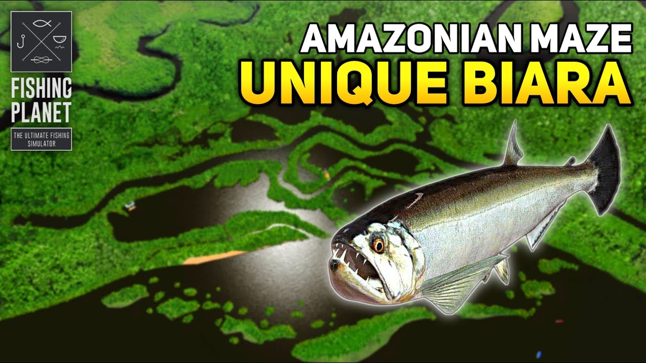Unique Biara Amazonian Maze - Fishing Planet - YouTube