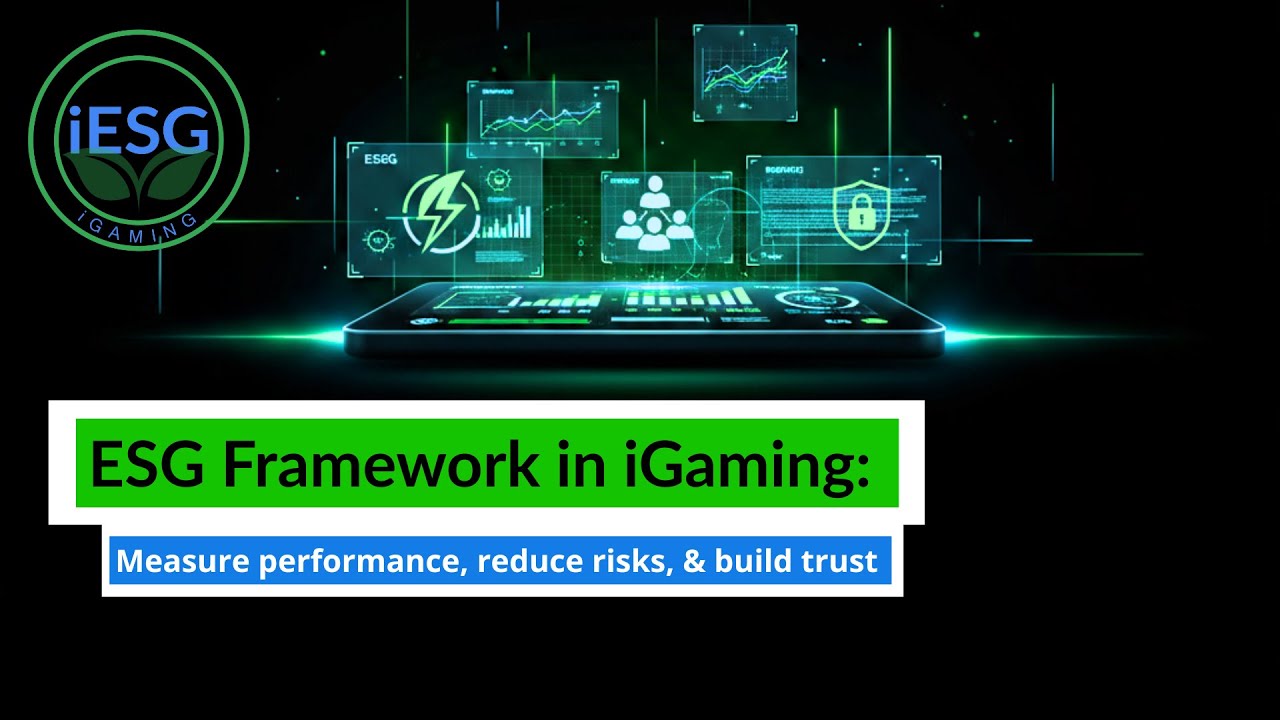 ESG Framework in iGaming: The Sustainable Gaming Standard - YouTube
