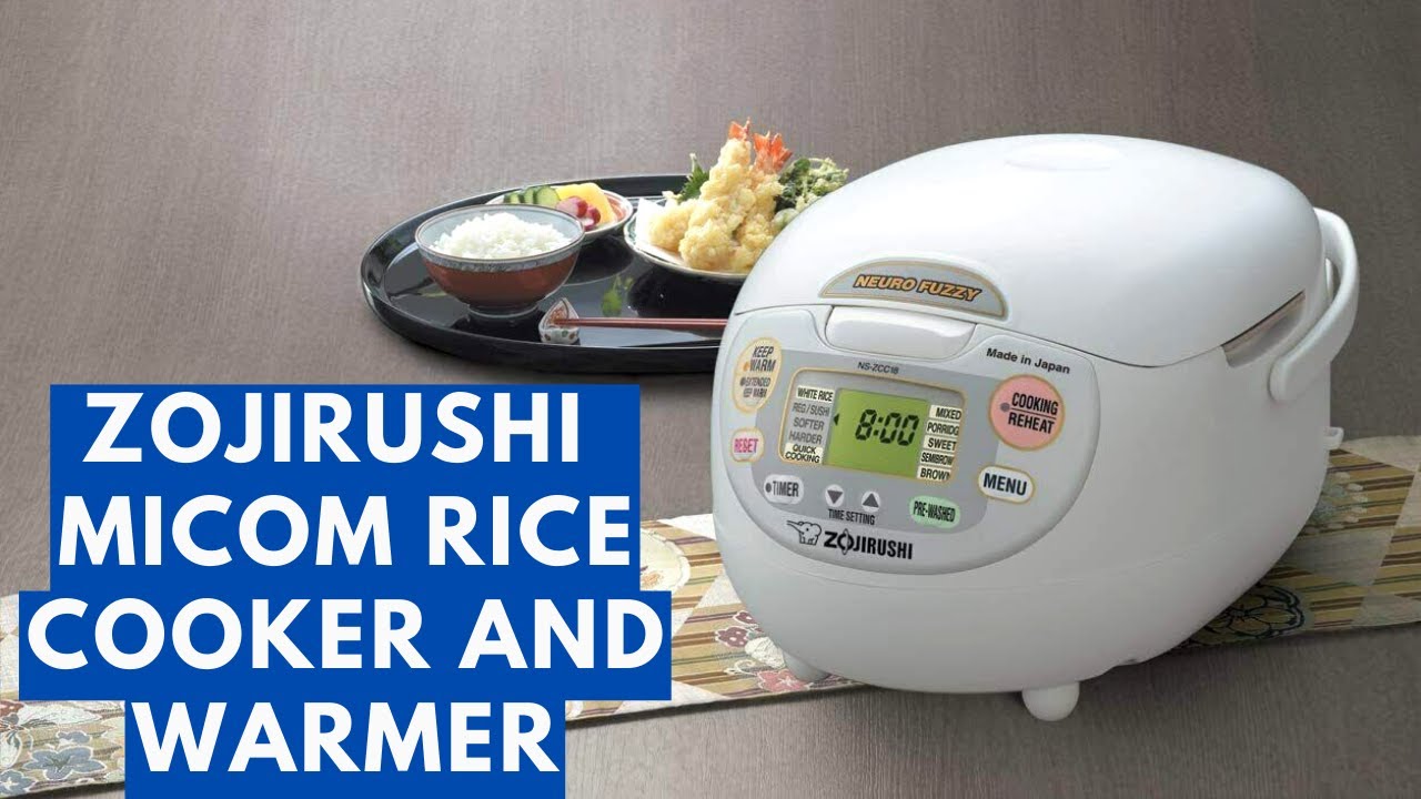 Zojirushi Ns-Wac18-Wd 10-Cup (Uncooked) Micom Rice Cooker And