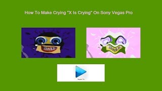 How To Make Crying \