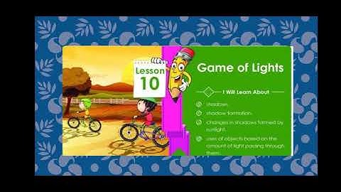 EVS Class 2 Lesson no 10 Game of lights part 1