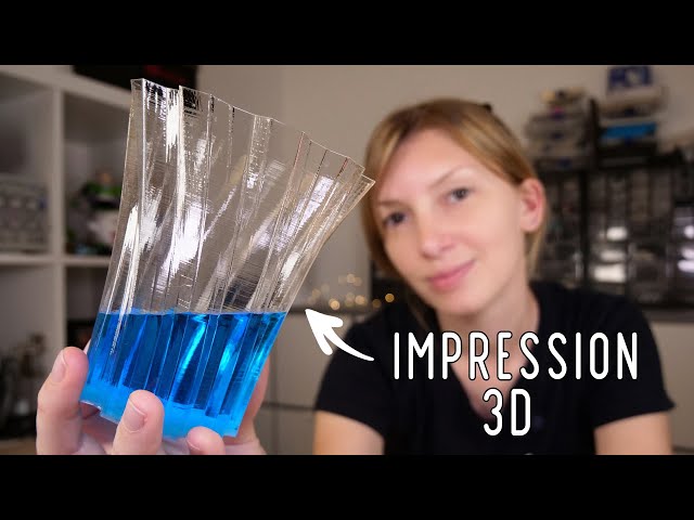 Des impressions 3D vraiment transparentes ! 