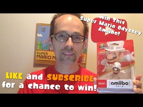 Win a Super Mario Odyssey Amiibo!