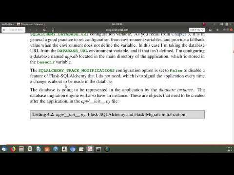 mega-tutorial chapter 4