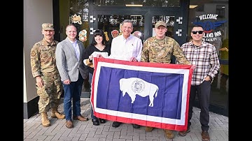 (B-Roll Video) Senator Barrasso Spends Thanksgiving in Germany with Wyoming Troops