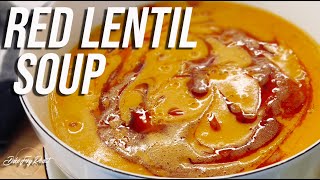 Blended Lentil Soup Recipe - Delicious Turkish Red Lentil Soup