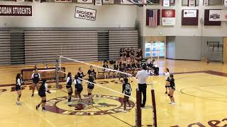 Hunter Freshman Class 2023 vs Jordan set 3 190909