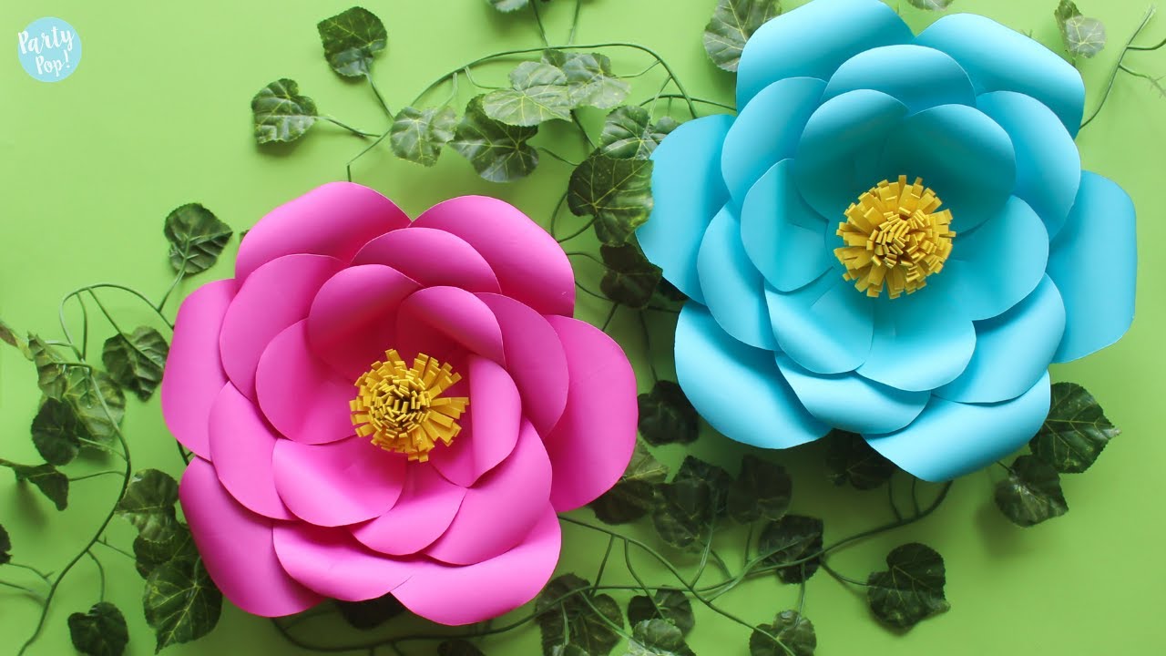 5 Formas Para Hacer Flores De Papel - La Casita Curiosa