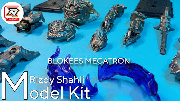 Blokees Transformers 2007 Megatron | Classic Class 10 | ASMR Build | Speed Build | Model kit