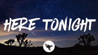 Brett Young - Here Tonight (Lyrics)