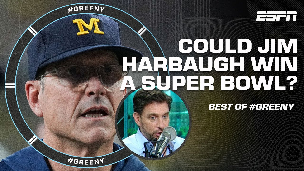 Can Patrick Mahomes TAKE DOWN Lamar Jackson? 👀 + Could Harbaugh win a Super Bowl? 😮 | #Greeny