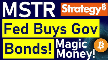 MSTR Stock: Fed Starts QE Again! $40B per month!! What this means for STRC & Bitcoin-backed Credit..