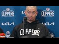 Im not telling you that ty lue snaps at reporter over paul george question hoopjab nba