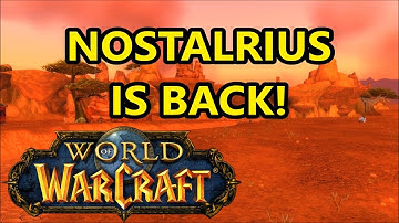 NOSTALRIUS IS BACK, AND THEY BROUGHT FRIENDS! (World of Warcraft: Vanilla Gameplay!)