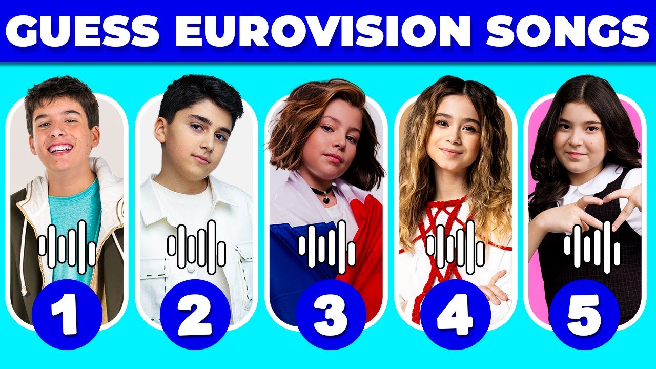Угадай песню детского Евровидения 2025 🎤🌍 | Музыкальная викторина