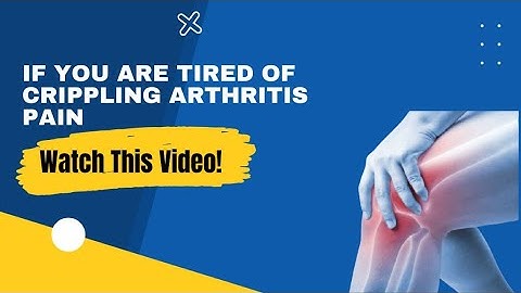 If You Are Tired Of Your Crippling Joint Pain That Doesn