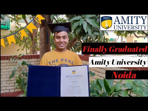 Unboxing AMITY UNIVERSITY's Degree Worth 17 Lakh ? | Class of 2020 Graduate |