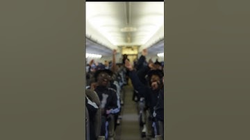 Behind The Scenes - Flight to the Super Bowl #luvdaboom #hbcu #sbots