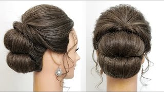 Easy Bridal Updo Tutorial. Simple Hairstyles For Long Hair