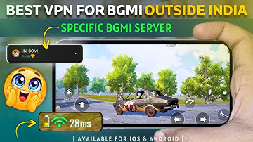 BEST VPN for BGMI | Android & iOS  | Fix 65% Issue