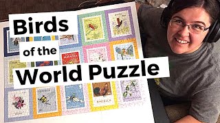 Puzzle Timelapse: Birds of the World | Galison #CompletingThePuzzle screenshot 3