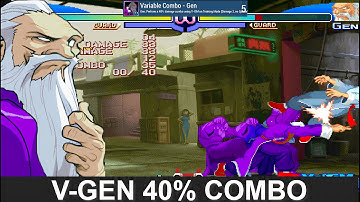 Variable Combo - Gen (Retroachievements) - Street Fighter Alpha 3 Max [Combo in Description]