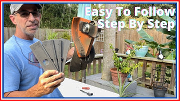 Fast and Easy! How To Change an Edger Blade - Replace a Blade on a Grass Edger