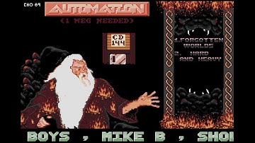 Atari ST Compacted Disk (CD) Scrollers [628] Automation CD #144 Version 2