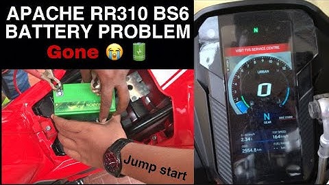 APACHE RR310 BS6 | BATTERY ISSUE 😔 | TIPS TO PREVENT | UNKNOWNRIDER