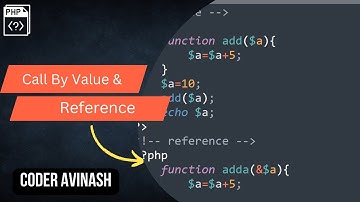 ⏺ PHP Function | Call By Value | Call By Reference In Hindi