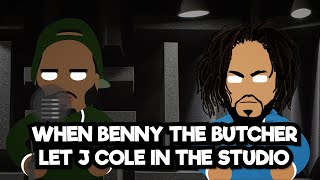 Johnny P's Caddy | When Benny the Butcher let J cole in the Studio