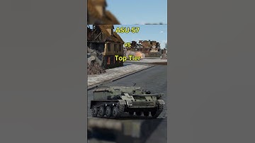 ASU-57 vs Top Tier🇷🇺 #warthunder #warthundermobile #wtm #warthundergameplay