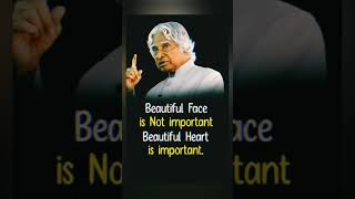 Beautiful face is not important but beautiful heart is very important