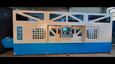 Double Head 6 Axis CNC Pipe Threading Machine- April 2022 - BJS ENGINEERS PRIVATE LIMITED