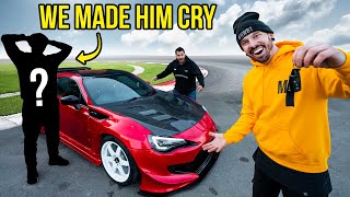 REBUILDING A WRECKED GT86 THEN GIVING IT AWAY