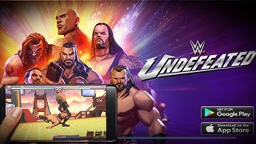 WWE UNDEFEATED (first look) Android/ IOS