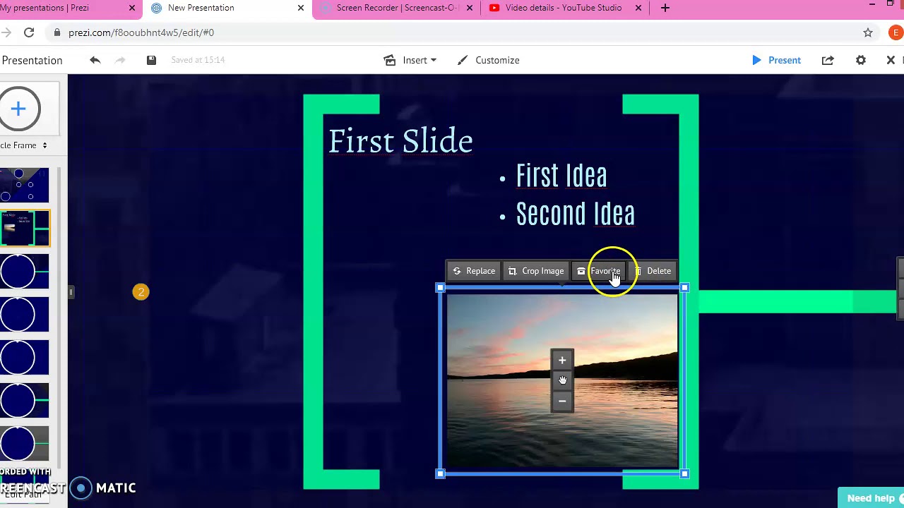 How To Make A Prezi Part 2 - YouTube
