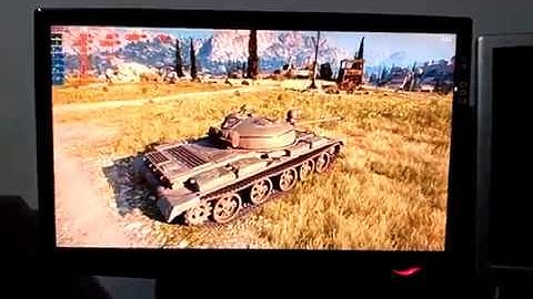 Sapphire Radeon R7 240 4GB GDDR3 overclocked to 1000MHz GPU/Mem, running World Of Tanks Benchmark
