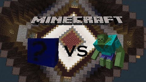 Lucky Block Monster Vs Mutant Zombie - Minecraft Mob Battles