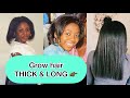 UPDATED Relaxed Hair care Regimen for GROWTH | Products Included