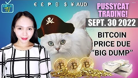 Pussycat Trading: Sept 30 2022: Bitcoin price due ‘big dump’ :FX, CRYPTO & GOLD News