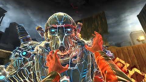 F.E.A.R.3. Killing Phase Commander playing as the same character.