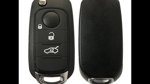 Flip Key for Fiat Egea tipo 500 500X 3Buttons 434MHz Megamos 88 AES   SIP22 Model: I6FA cn017009