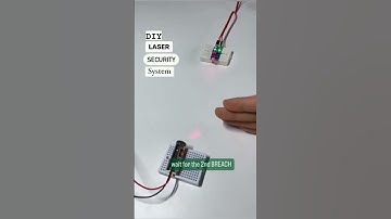CREATE Your Own LASER Powered DIY Smart Home Security System NOW! #arduino #trending #ytshorts #usa