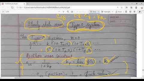 Module 3 18EC43 control systems lecture 41 part 2: Types of feedback control systems