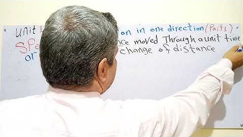 Science Prep.3 First term unit1 lesson1 ( part 1) Motion in one direction