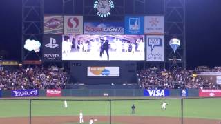 Sep. 22 Gangnam Style At The Giants Game